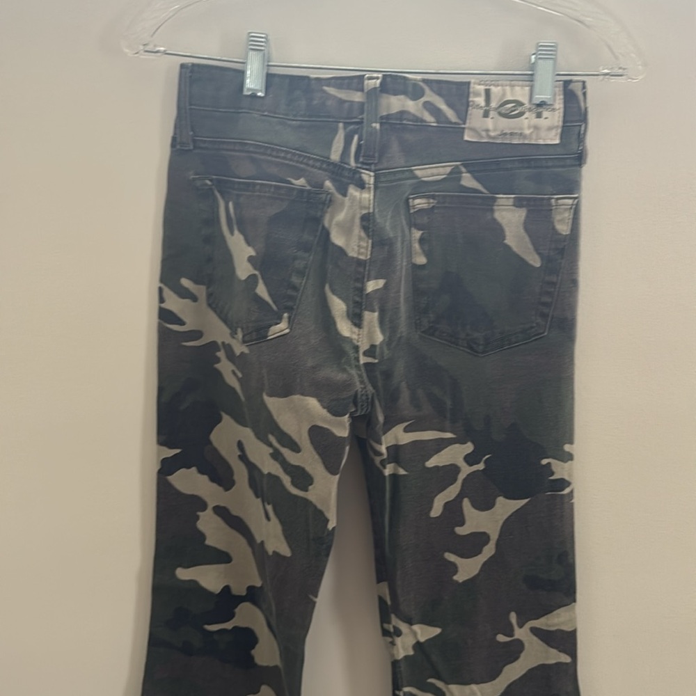 Vintage LEI flare camo pants size 5 - Picture 3 of 3